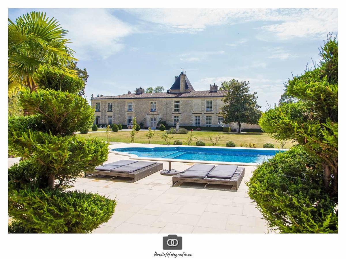 Chateau De La Ligne Lignan-de-Bordeaux Esterno foto